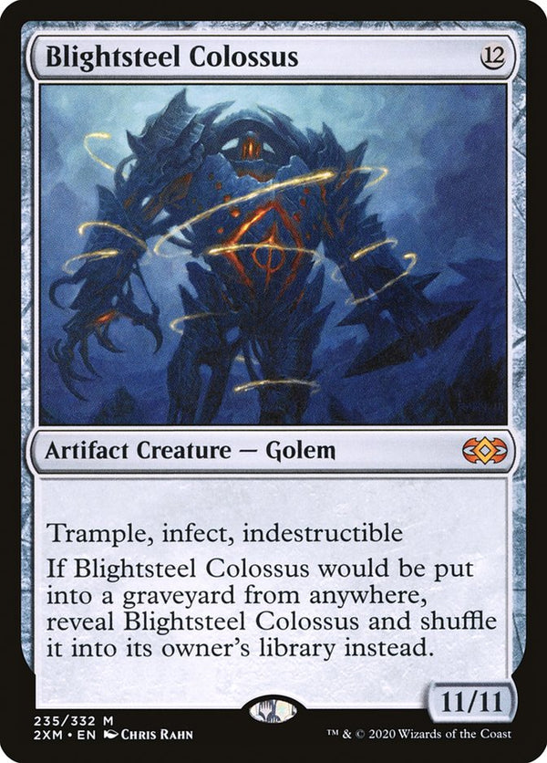 Blightsteel Colossus [Double Masters] - Magic: The Gathering