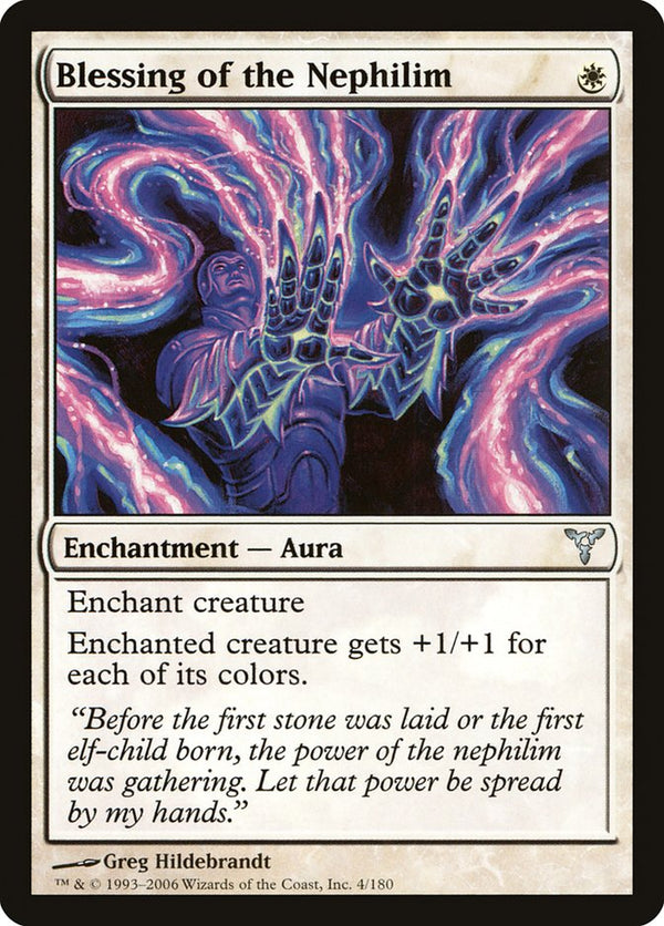 Blessing of the Nephilim [Dissension] - Magic: The Gathering