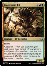 Bloodbraid Elf (Ripple Foil) [Modern Horizons 3 Commander] - Magic: The Gathering