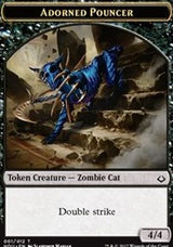 Adorned Pouncer // Horse Double-Sided Token [Hour of Devastation Tokens] - Magic: The Gathering