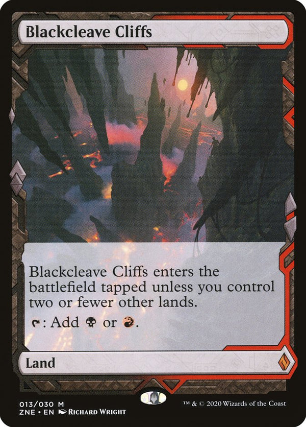 Blackcleave Cliffs (Expeditions) [Zendikar Rising Expeditions] - Magic: The Gathering