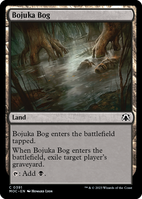 Bojuka Bog [March of the Machine Commander] - Magic: The Gathering