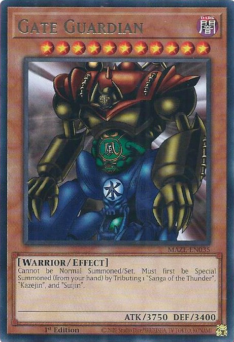 Gate Guardian [MAZE-EN035] Rare - Yu-Gi-Oh!