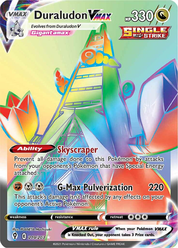 Duraludon VMAX (219/203) [Sword & Shield: Evolving Skies] - Pokémon