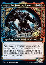 Aegar, the Freezing Flame (Showcase) [Kaldheim] - Magic: The Gathering