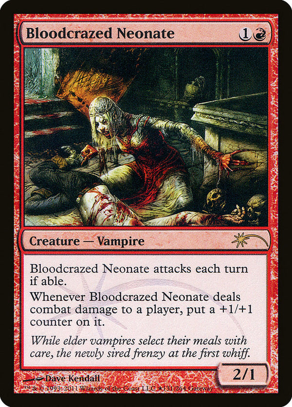 Bloodcrazed Neonate [Wizards Play Network 2011] - Magic: The Gathering