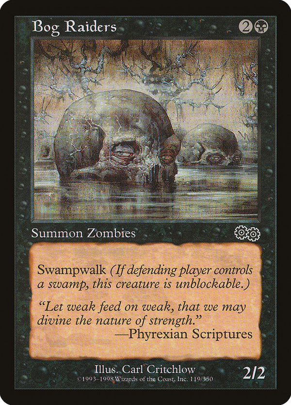 Bog Raiders [Urza's Saga] - Magic: The Gathering