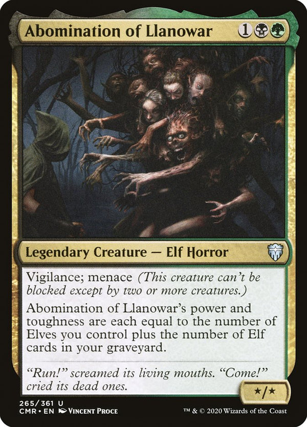 Abomination of Llanowar [Commander Legends] - Magic: The Gathering