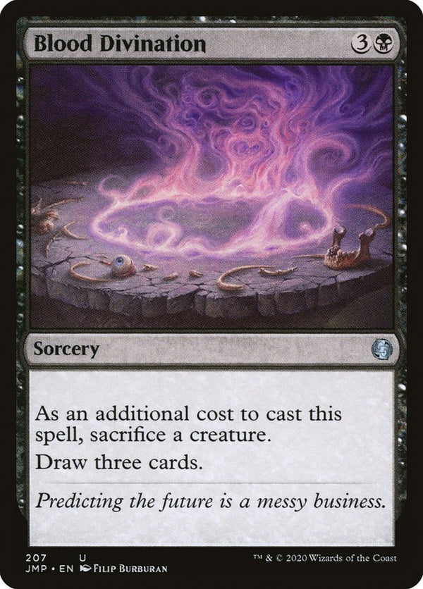 Blood Divination [Jumpstart] - Magic: The Gathering