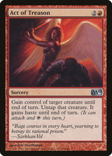 Act of Treason [Magic 2010] - Magic: The Gathering