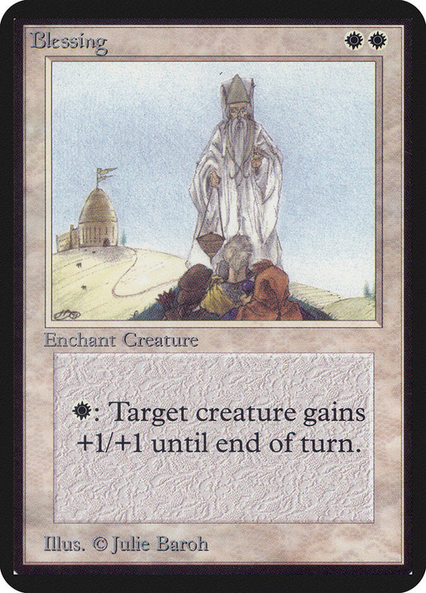 Blessing [Alpha Edition] - Magic: The Gathering