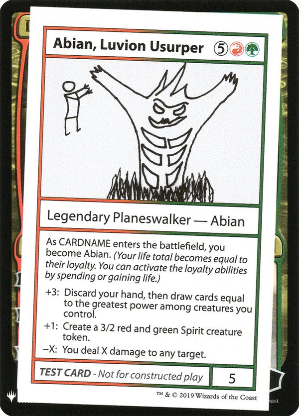 Abian, Luvion Usurper [Mystery Booster Playtest Cards] - Magic: The Gathering