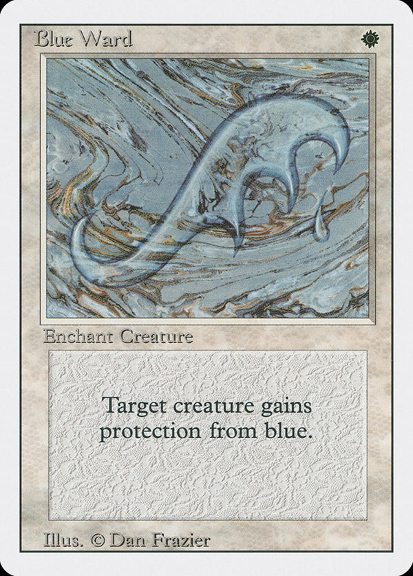 Blue Ward [Revised Edition] - Magic: The Gathering