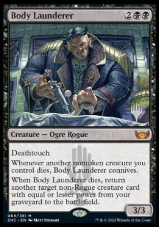 Body Launderer (Promo Pack) [Streets of New Capenna Promos] - Magic: The Gathering