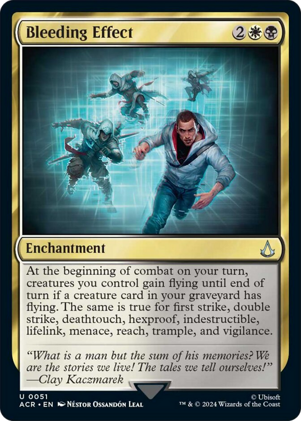Bleeding Effect [Assassin's Creed] - Magic: The Gathering