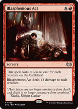 Blasphemous Act [Duskmourn: House of Horror Commander] - Magic: The Gathering
