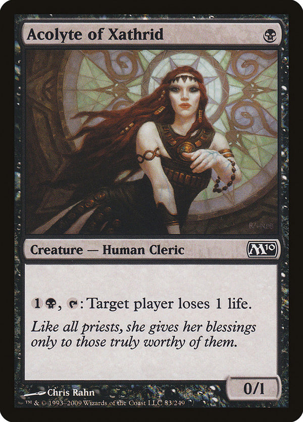 Acolyte of Xathrid [Magic 2010] - Magic: The Gathering