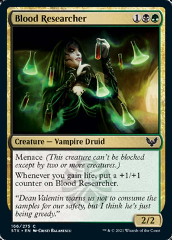 Blood Researcher [Strixhaven: School of Mages] - Magic: The Gathering