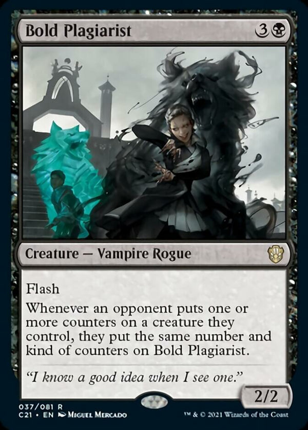 Bold Plagiarist [Commander 2021] - Magic: The Gathering
