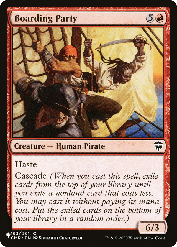 Boarding Party [The List] - Magic: The Gathering