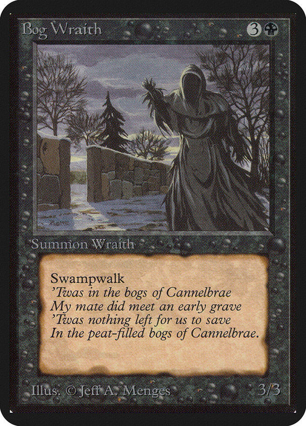 Bog Wraith [Alpha Edition] - Magic: The Gathering