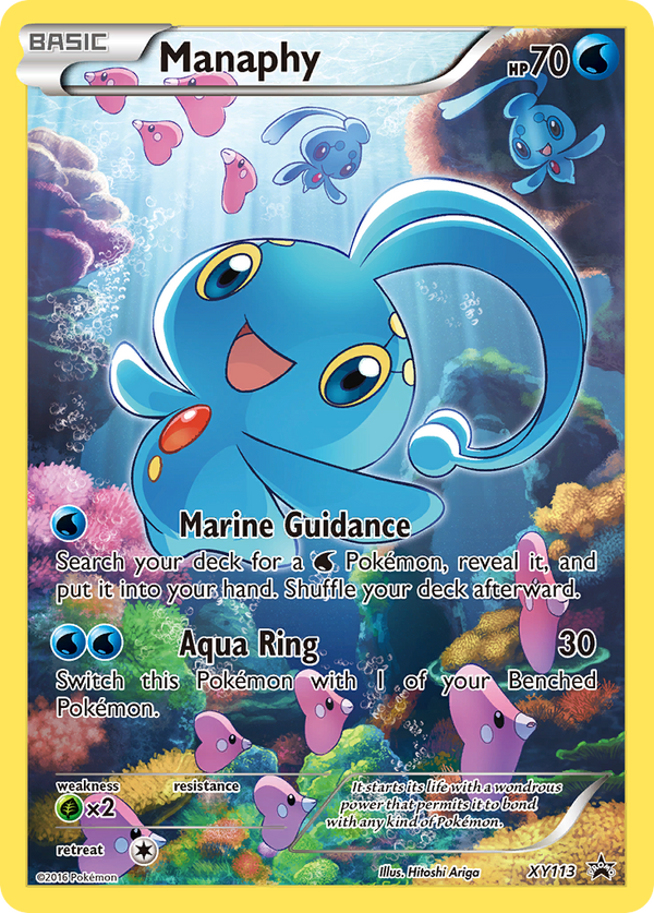Manaphy (XY113) [XY: Black Star Promos] - Pokémon