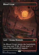 Blood Crypt (Borderless) (Galaxy Foil) [Unfinity] - Magic: The Gathering