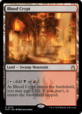 Blood Crypt [Ravnica Remastered] - Magic: The Gathering