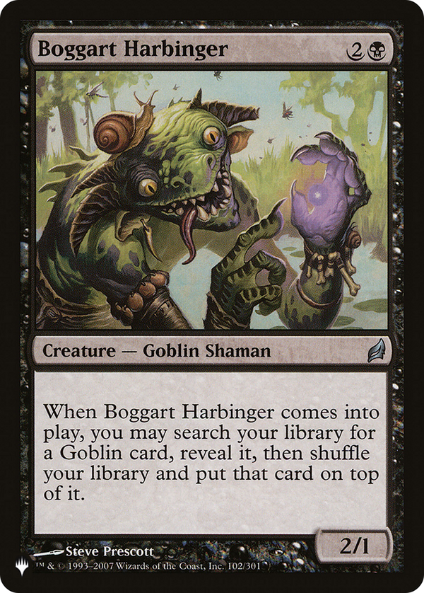 Boggart Harbinger [The List] - Magic: The Gathering