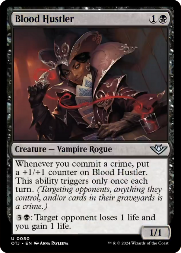 Blood Hustler [Outlaws of Thunder Junction] - Magic: The Gathering