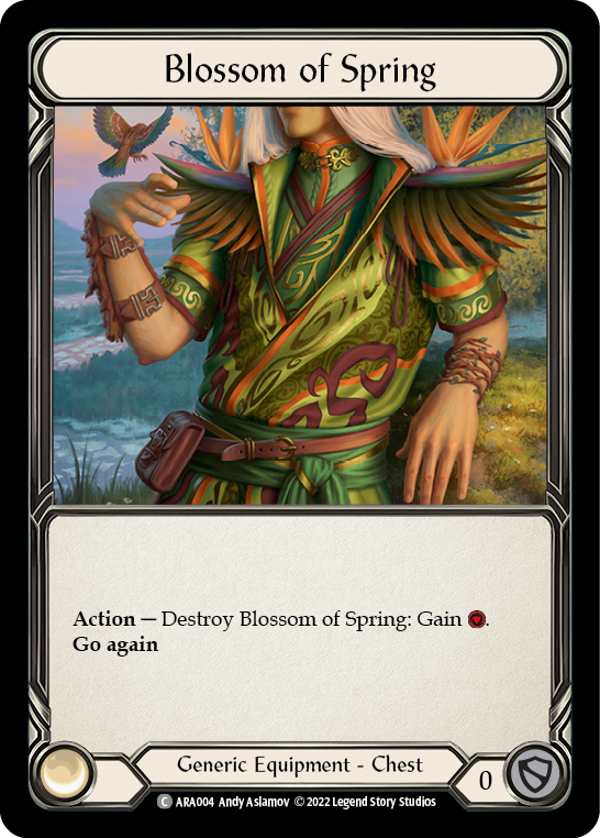 Blossom of Spring [ARA004] (Outsiders Arakni Blitz Deck) - Flesh And Blood