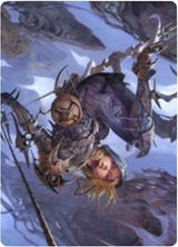 Blackbloom Rogue Art Card [Zendikar Rising Art Series] - Magic: The Gathering