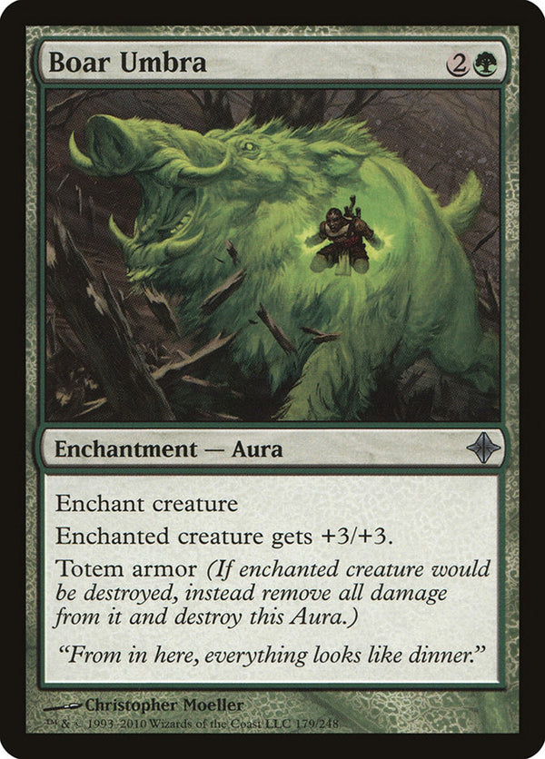 Boar Umbra [Rise of the Eldrazi] - Magic: The Gathering