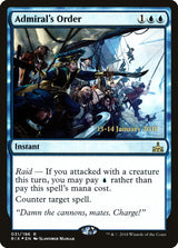 Admiral's Order [Rivals of Ixalan Prerelease Promos] - Magic: The Gathering
