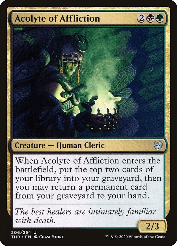 Acolyte of Affliction [Theros Beyond Death] - Magic: The Gathering