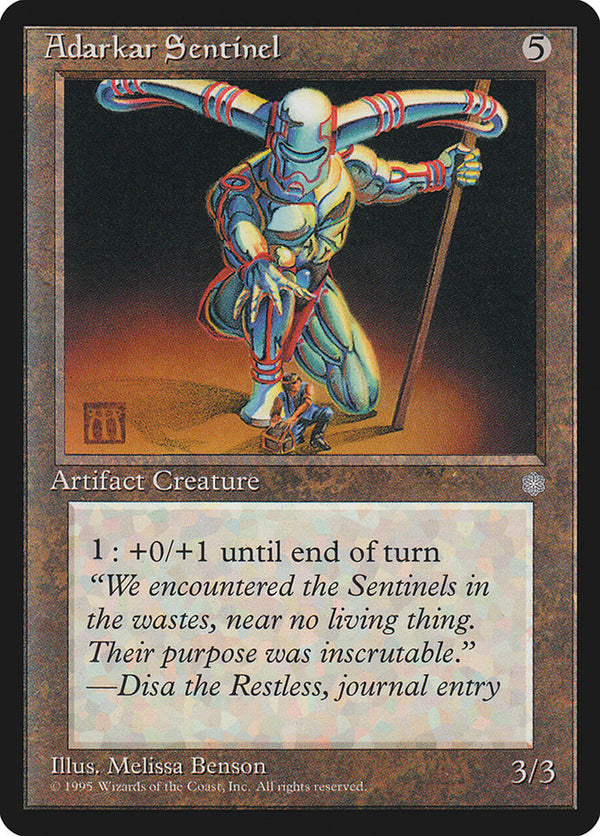 Adarkar Sentinel [Ice Age] - Magic: The Gathering