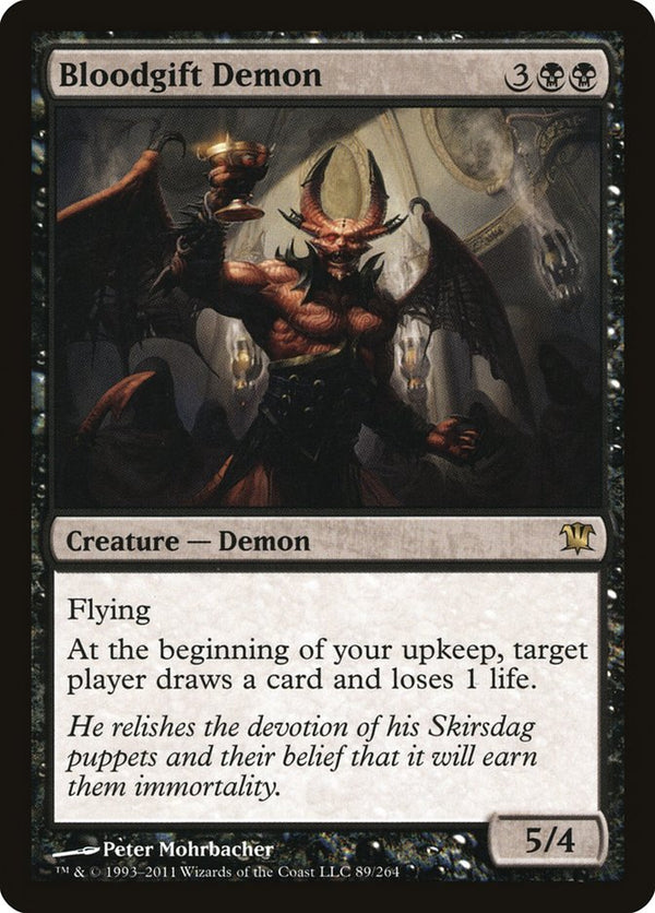 Bloodgift Demon [Innistrad] - Magic: The Gathering