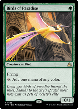 Birds of Paradise [Ravnica Remastered] - Magic: The Gathering