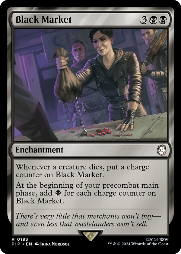 Black Market [Fallout] - Magic: The Gathering
