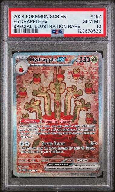 Hydrapple EX (167/142) Graded PSA 10