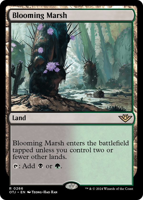 Blooming Marsh [Outlaws of Thunder Junction] - Magic: The Gathering