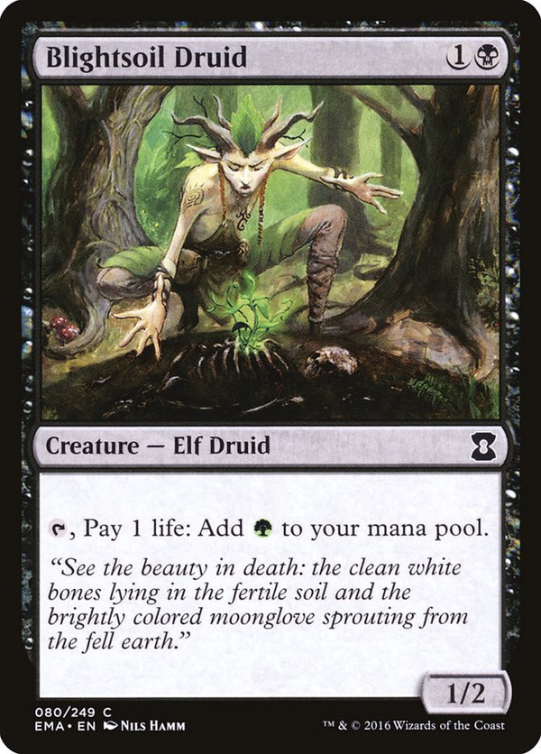Blightsoil Druid [Eternal Masters] - Magic: The Gathering