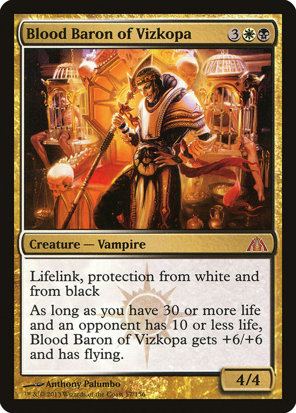 Blood Baron of Vizkopa [Dragon's Maze] - Magic: The Gathering