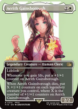 Aerith Gainsborough (Borderless) [FINAL FANTASY] - Magic: The Gathering