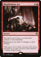 Blasphemous Act [Starter Commander Decks] - Magic: The Gathering