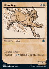 Blink Dog (Showcase) [Dungeons & Dragons: Adventures in the Forgotten Realms] - Magic: The Gathering