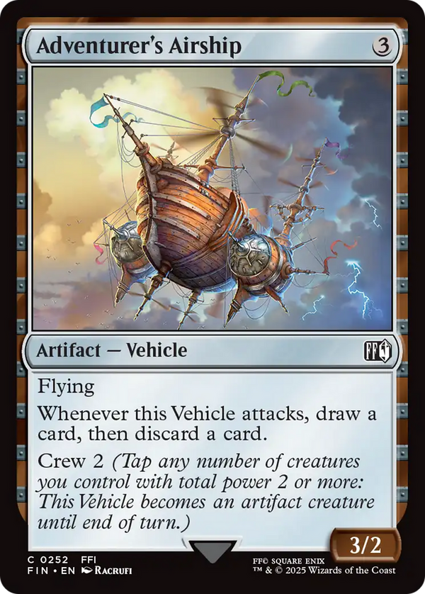 Adventurer's Airship [FINAL FANTASY] - Magic: The Gathering