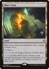 Blast Zone (Promo Pack) [War of the Spark Promos] - Magic: The Gathering