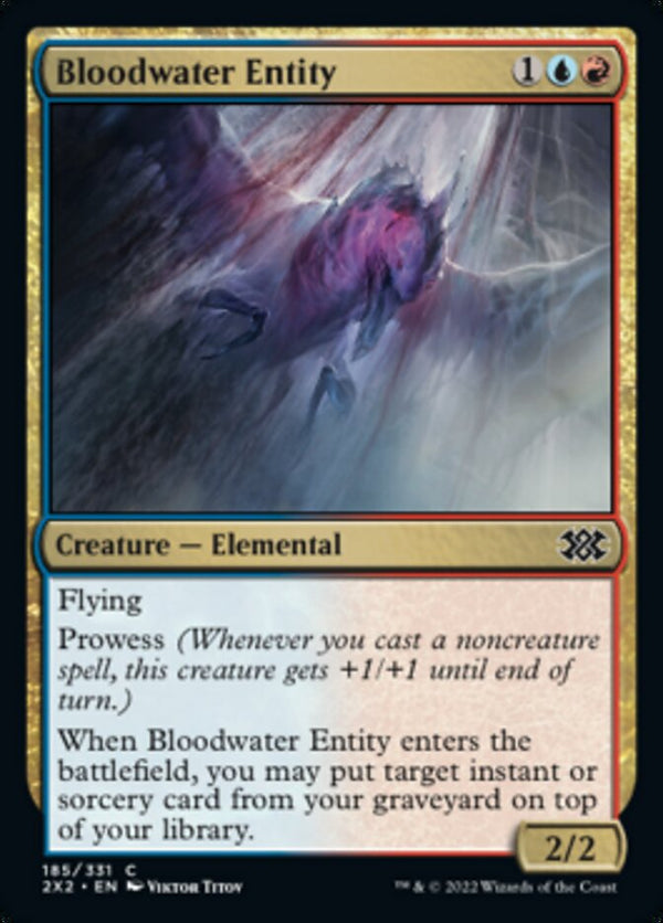 Bloodwater Entity [Double Masters 2022] - Magic: The Gathering