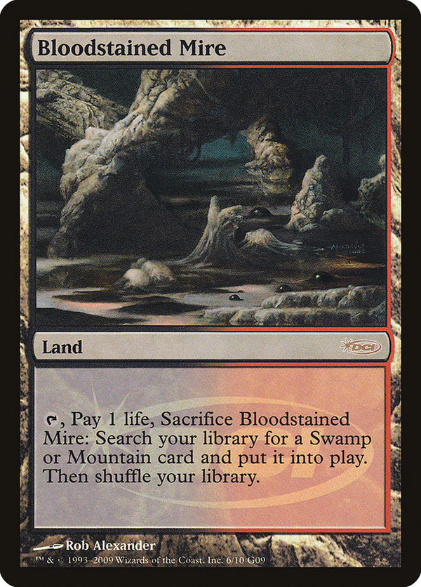 Bloodstained Mire [Judge Gift Cards 2009] - Magic: The Gathering